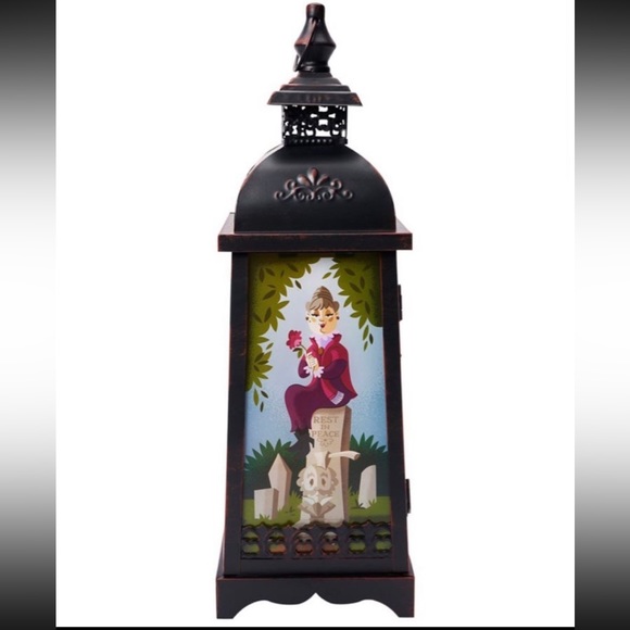 ☠️ DISNEY Haunted Mansion Disneyland Lantern Stretch Room Halloween Decor NEW - Picture 3 of 11
